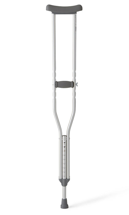 Medline Standard Steel Push-Button Crutches