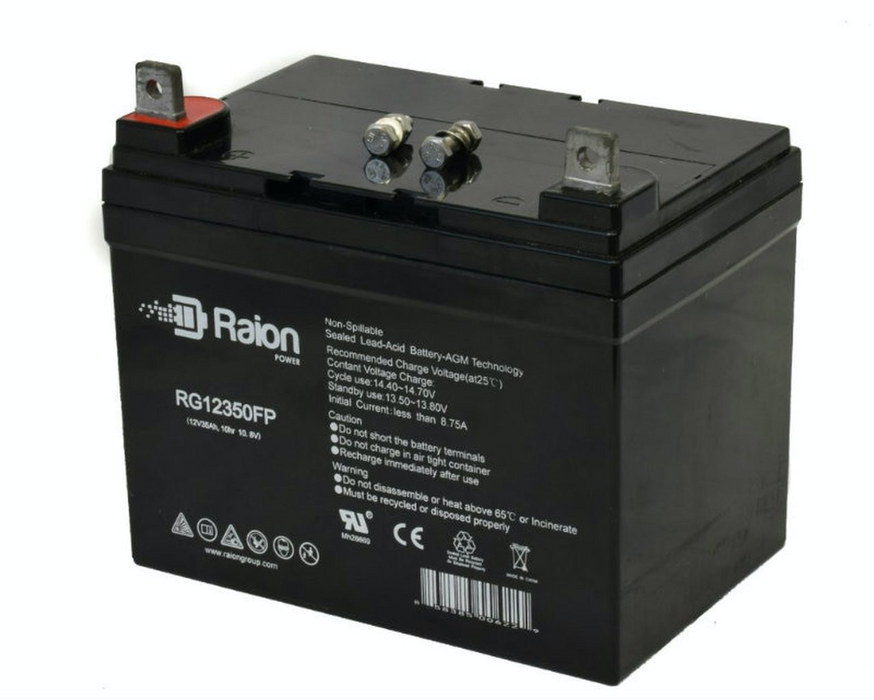 Raion 12V-35Ah Rechargeable SLA Battery With AGM Technology