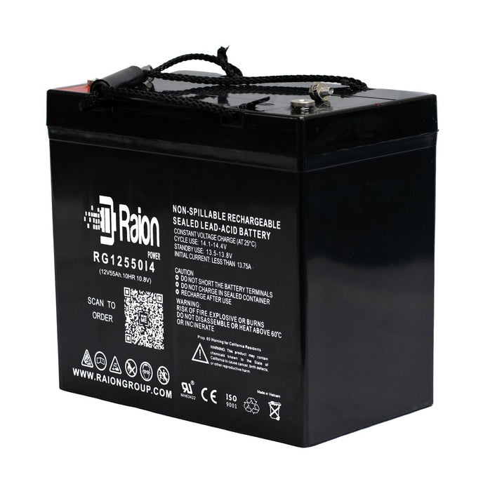 Raion BSB DB12-55 12V 55Ah Battery (1 Pack)